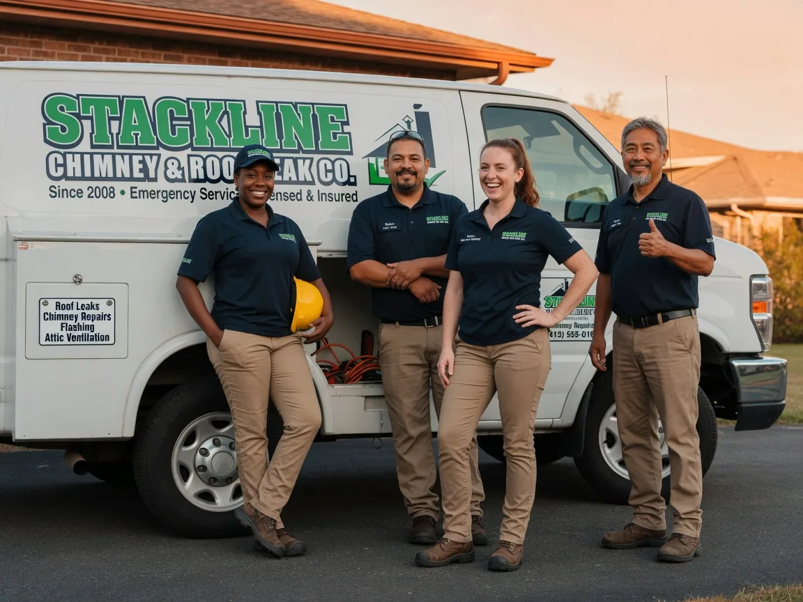 Chimney flashing repair company in Tenstrike, MN